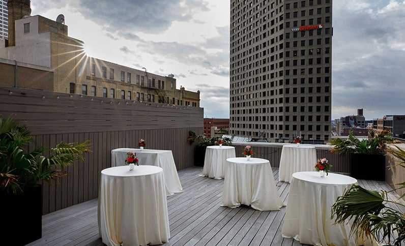 Hotel Metro Downtown Milwaukee, The Rooftop