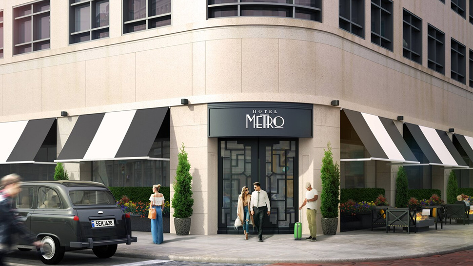 Site Map in Hotel Metro Milwaukee, wisconsin